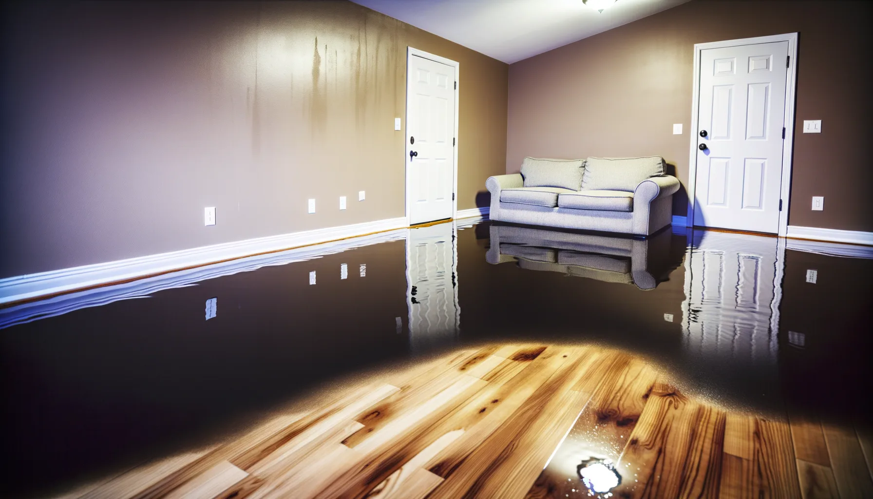 Kitchen Water Damage