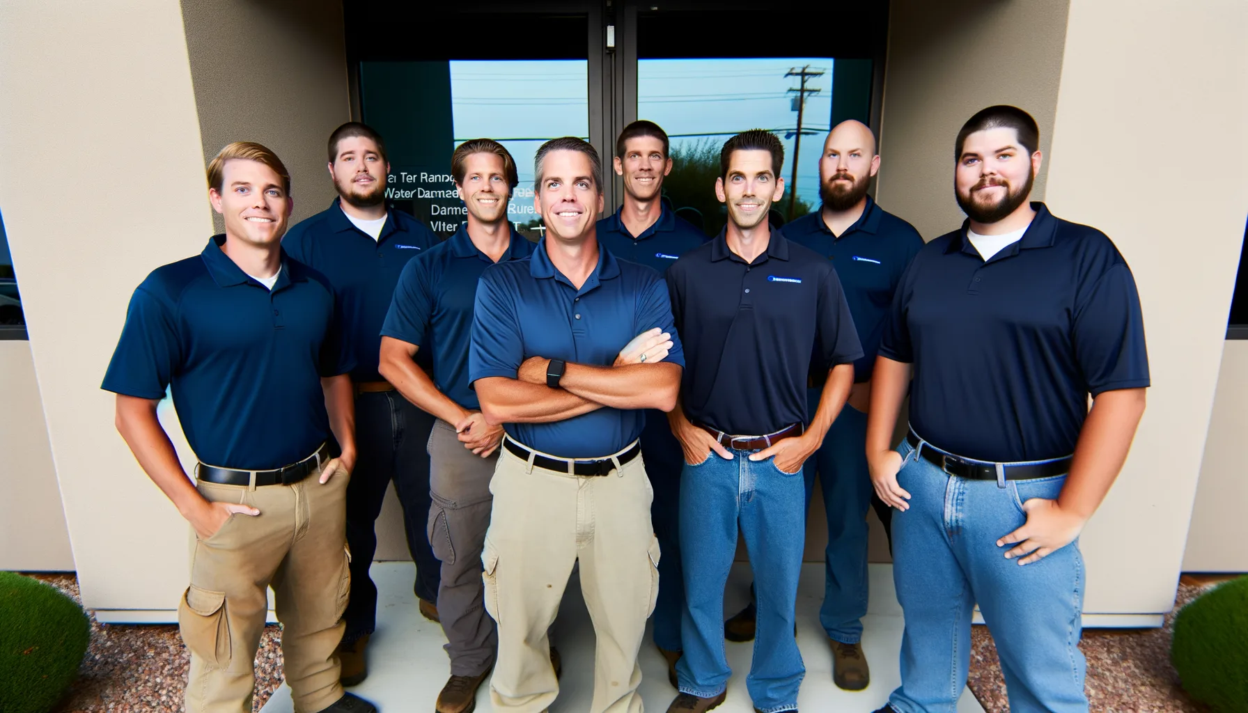 The AquaEdge Water Damage Restoration Team